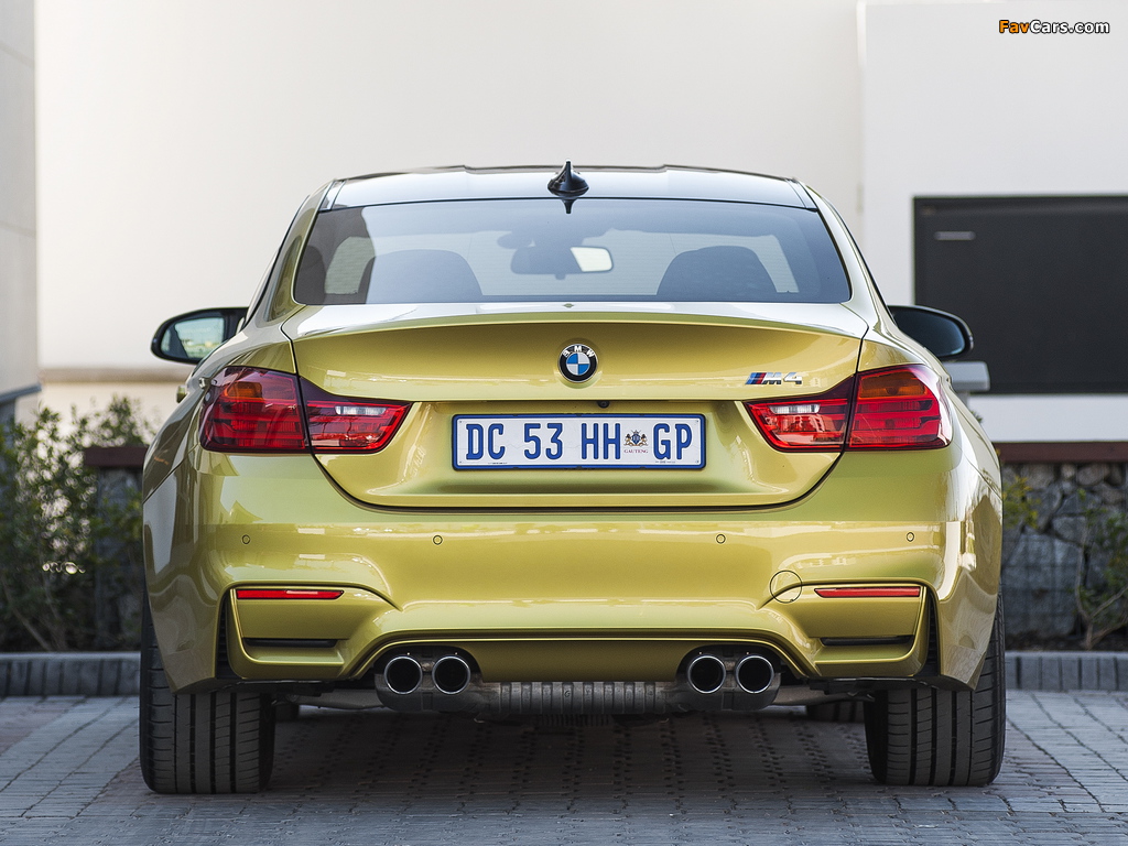 BMW M4 Coupé ZA-spec (F82) 2014 images (1024 x 768)