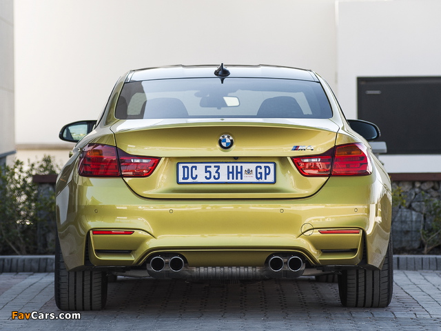 BMW M4 Coupé ZA-spec (F82) 2014 images (640 x 480)