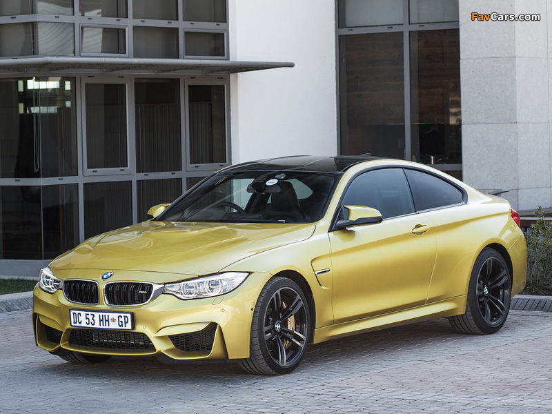 BMW M4 Coupé ZA-spec (F82) 2014 photos (800 x 600)