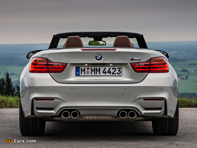 BMW M4 Cabrio Individual (F83) 2014 wallpapers (640 x 480)