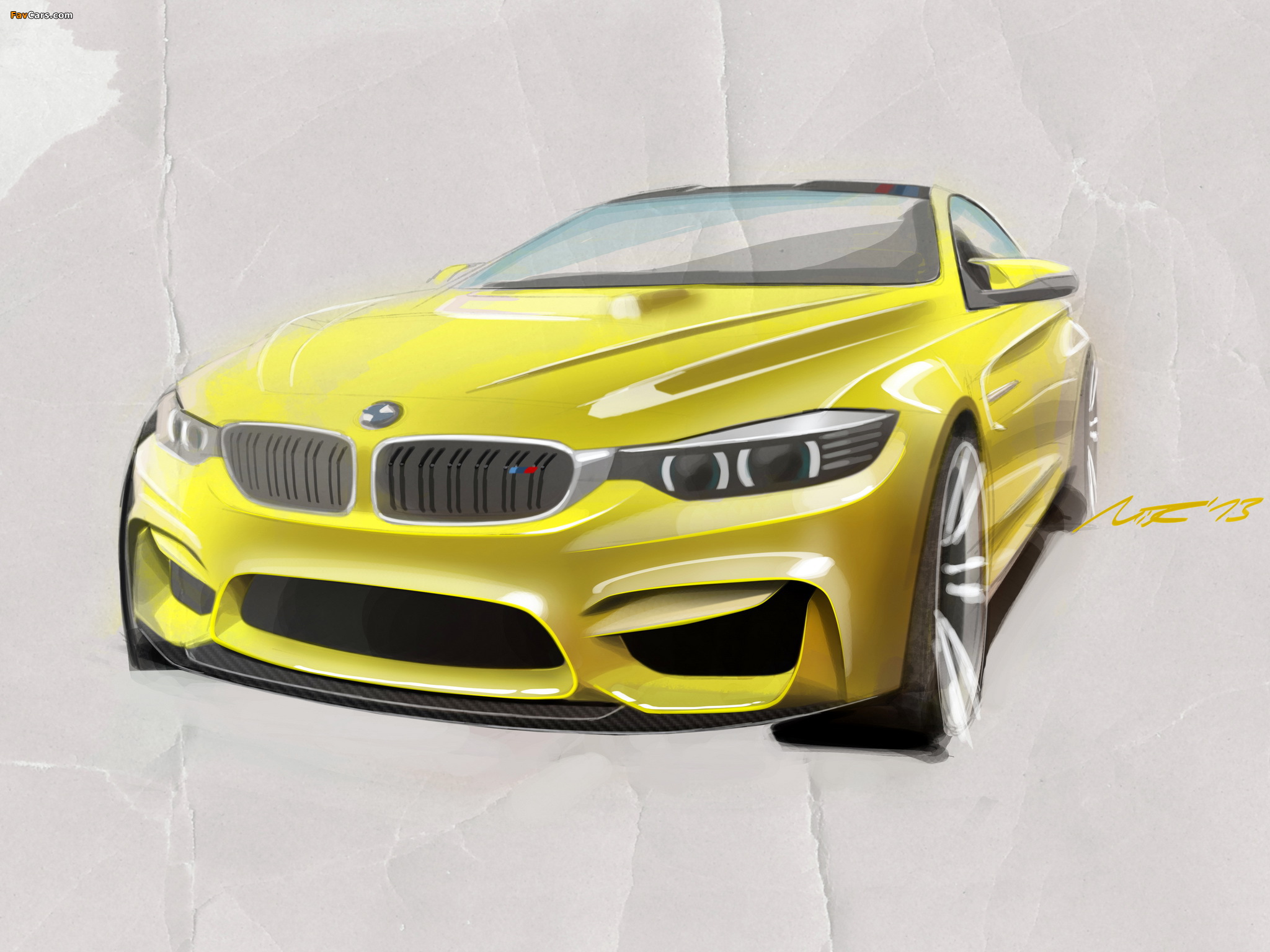 Images of Cketch BMW Concept M4 Coupé (F82) 2013 (2048 x 1536)