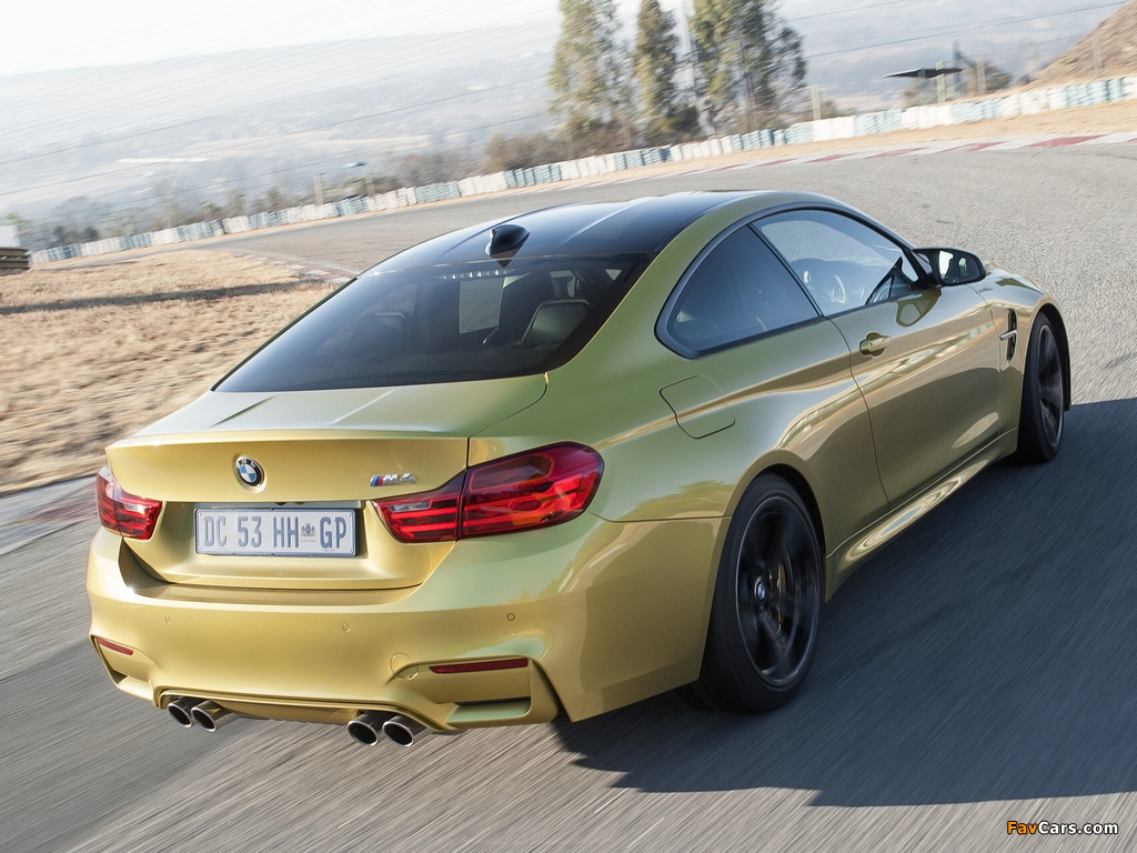 BMW M4 Coupé ZA-spec (F82) 2014 wallpapers (1024 x 768)