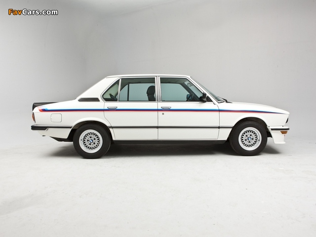 BMW M535i UK-spec (E12) 1980–81 photos (640 x 480)