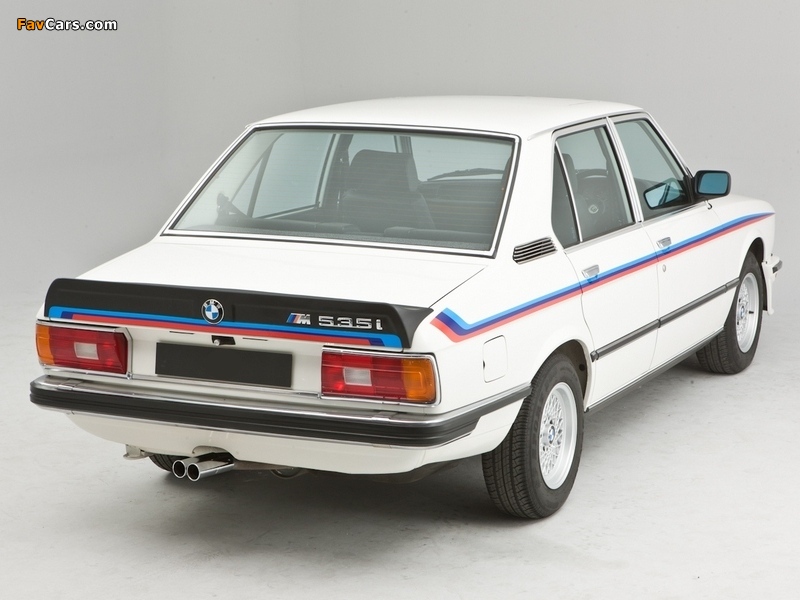 BMW M535i UK-spec (E12) 1980–81 wallpapers (800 x 600)
