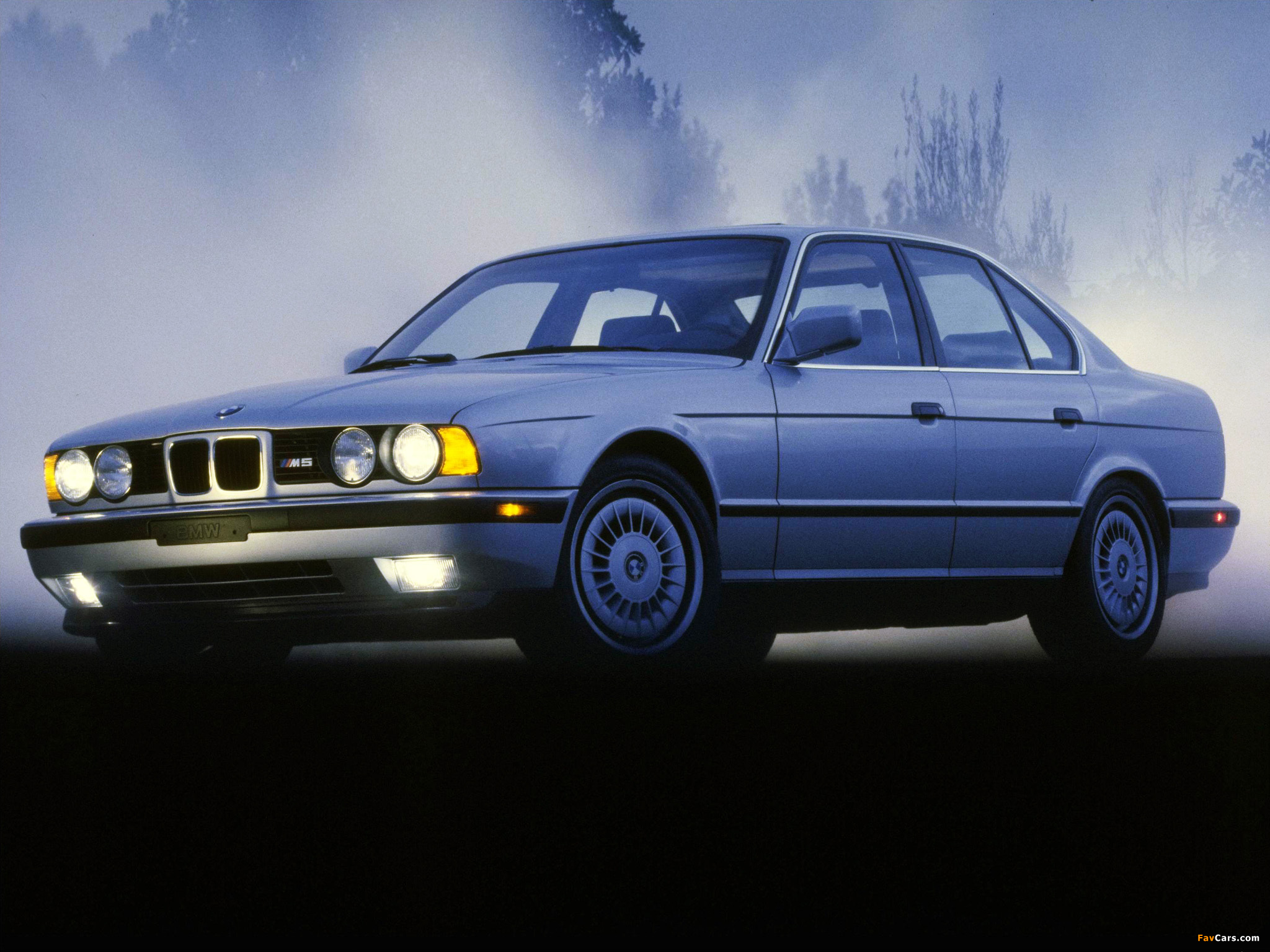 BMW M5 US-spec (E34) 1989–92 photos (2048 x 1536)