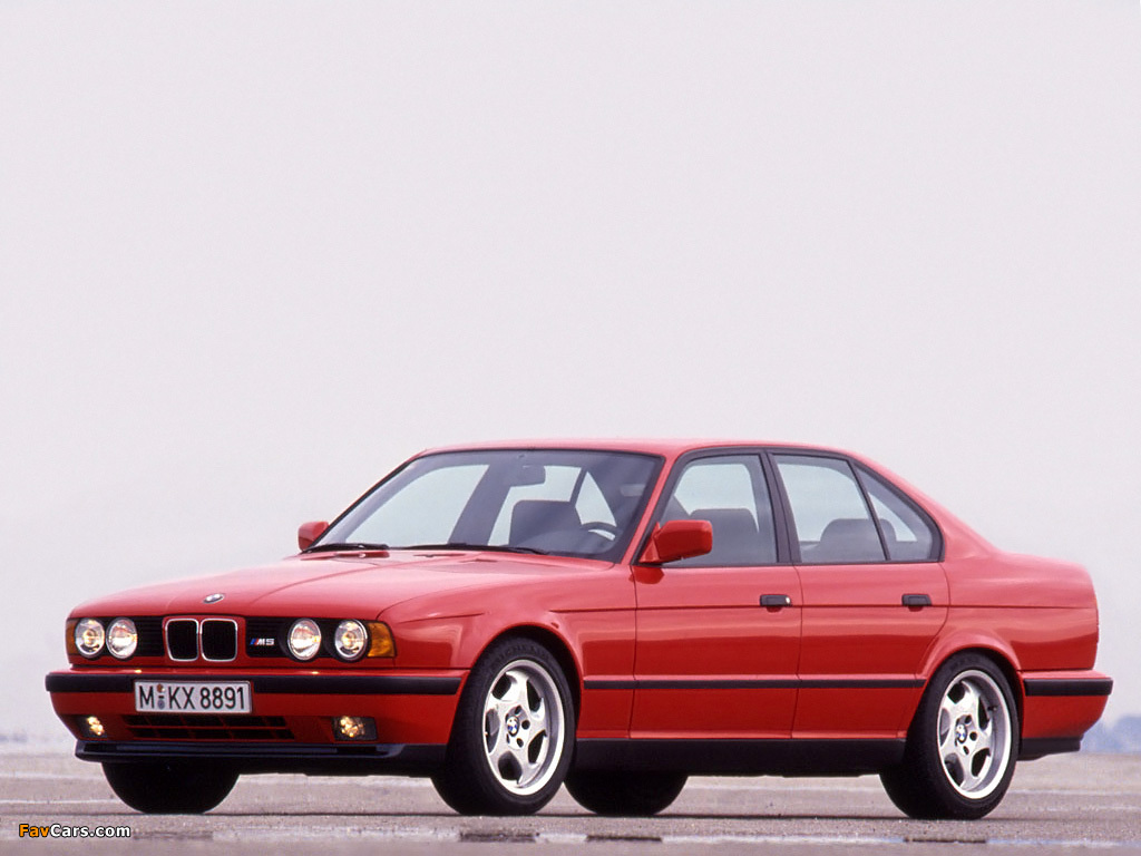 BMW M5 (E34) 1991–94 images (1024 x 768)