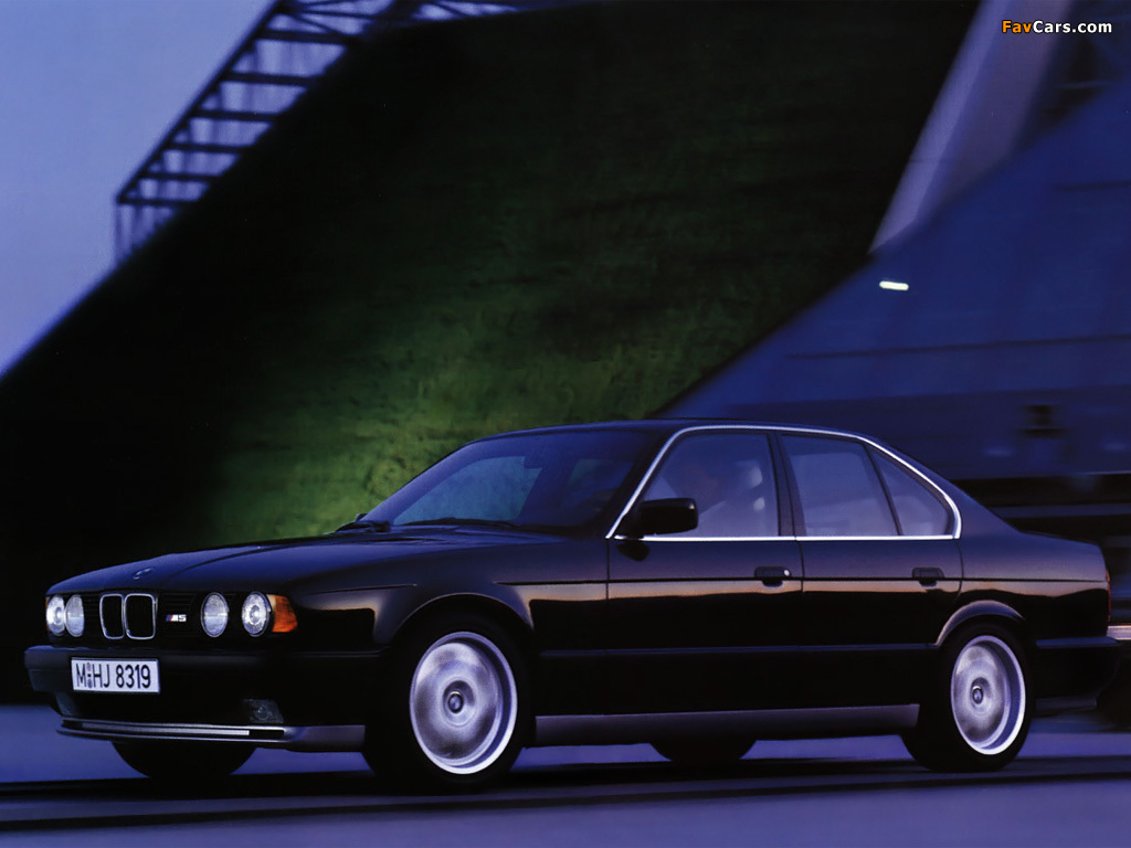 BMW M5 (E34) 1991–94 photos (1024 x 768)