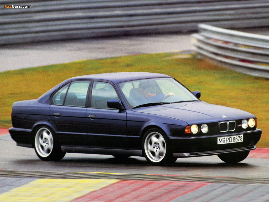BMW M5 (E34) 1991–94 pictures (1024 x 768)