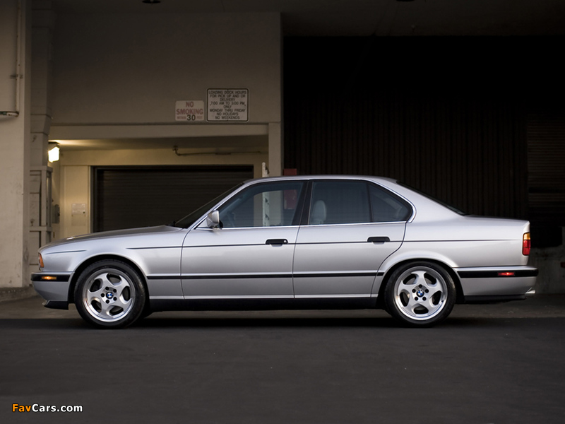 BMW M5 US-spec (E34) 1992–93 wallpapers (800 x 600)