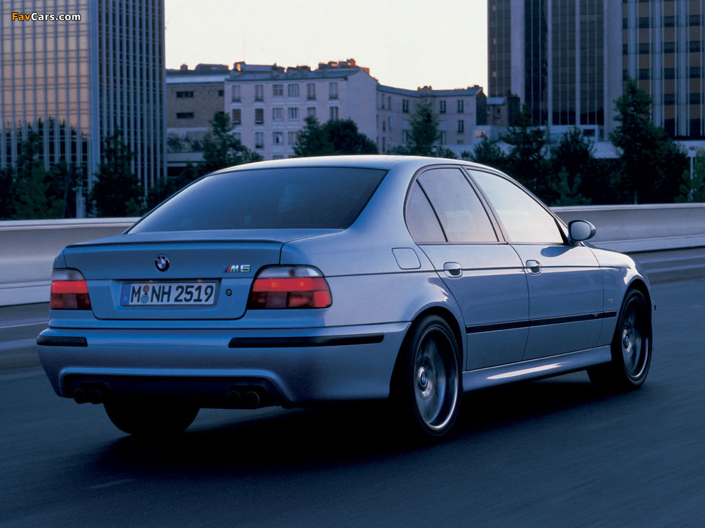 BMW M5 (E39) 1998–2003 wallpapers (1024 x 768)