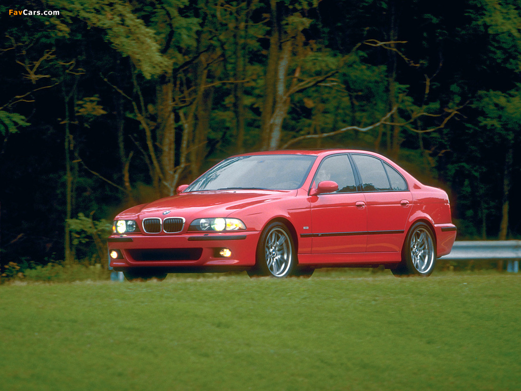 BMW M5 US-spec (E39) 1999–2004 photos (1024 x 768)