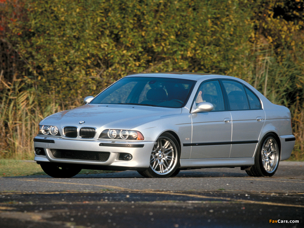 BMW M5 US-spec (E39) 1999–2004 pictures (1024 x 768)