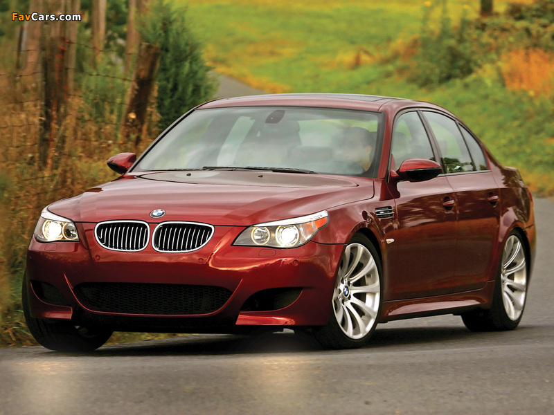 BMW M5 US-spec (E60) 2005–09 wallpapers (800 x 600)