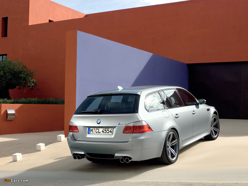 BMW M5 Touring (E61) 2007–10 images (1024 x 768)