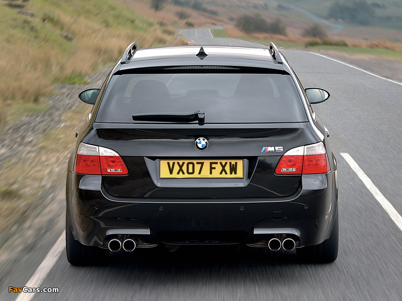 BMW M5 Touring UK-spec (E61) 2007–10 images (800 x 600)