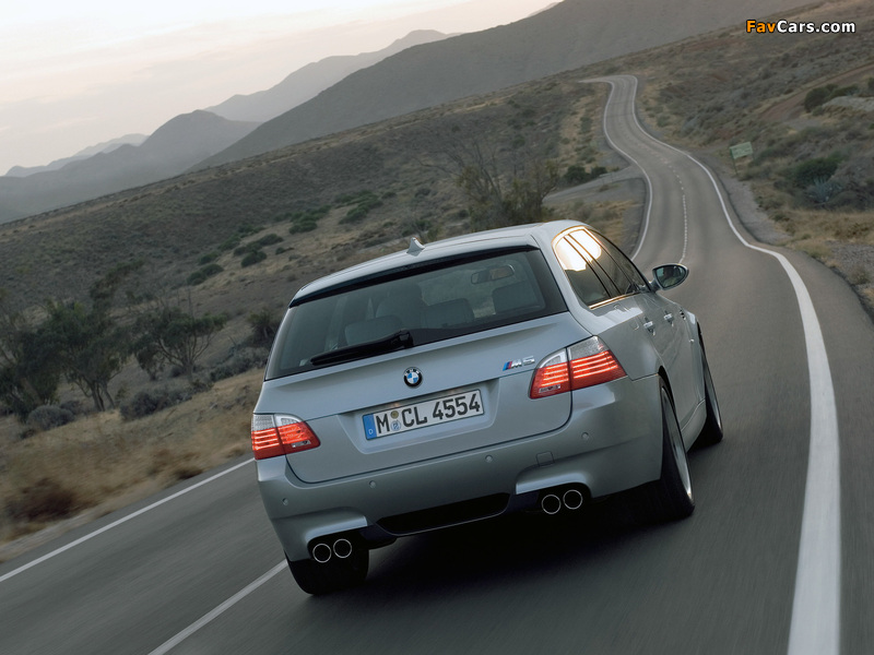 BMW M5 Touring (E61) 2007–10 photos (800 x 600)
