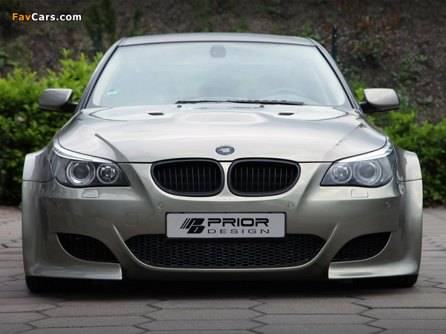 Prior-Design BMW M5 Sedan (E60) 2009–10 photos (640 x 480)