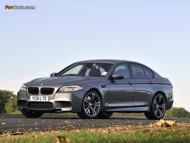 BMW M5 UK-spec (F10) 2011 images (640 x 480)
