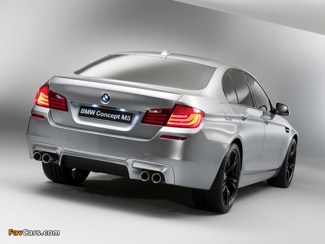 BMW Concept M5 (F10) 2011 photos (640 x 480)