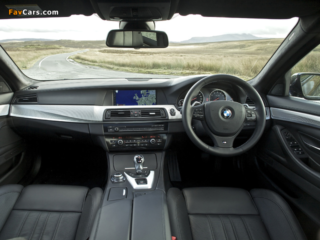 BMW M5 UK-spec (F10) 2011 pictures (640 x 480)