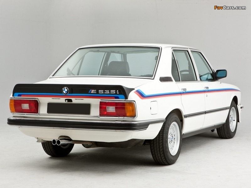 Images of BMW M535i UK-spec (E12) 1980–81 (800 x 600)