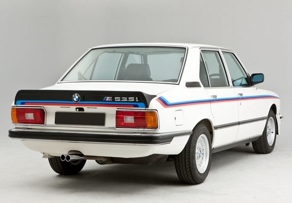 Images of BMW M535i UK-spec (E12) 1980–81