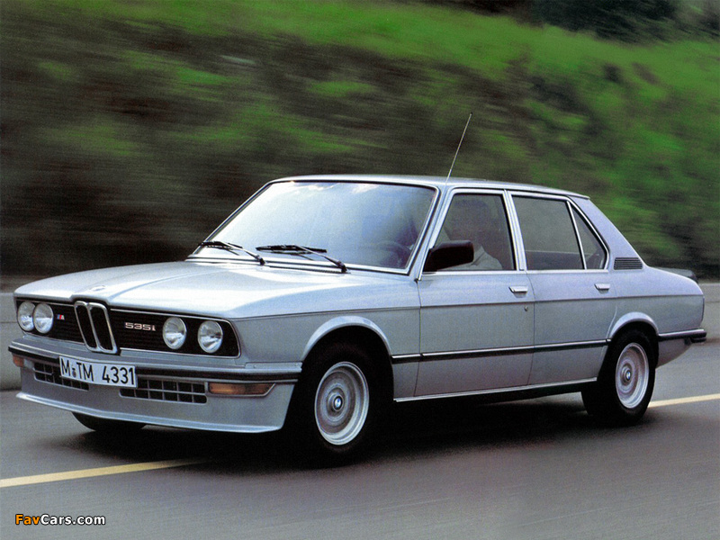 Images of BMW M535i (E12) 1980–81 (800 x 600)