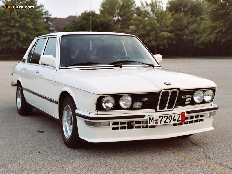 Images of BMW M535i (E12) 1980–81 (800 x 600)
