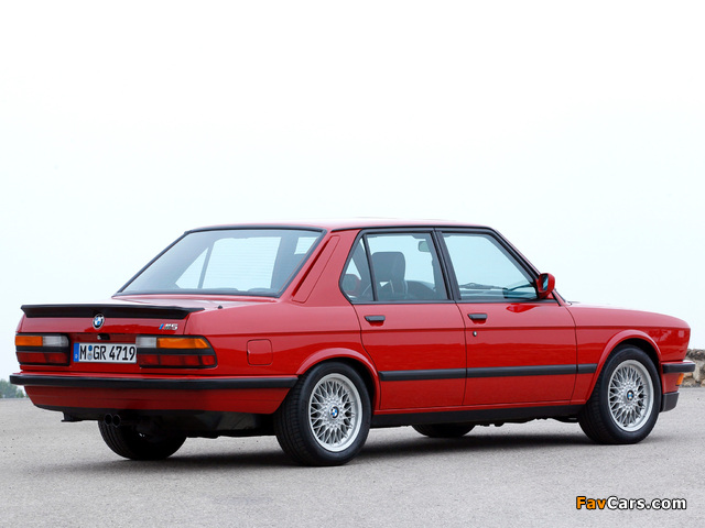 Images of BMW M5 (E28) 1985–87 (640 x 480)