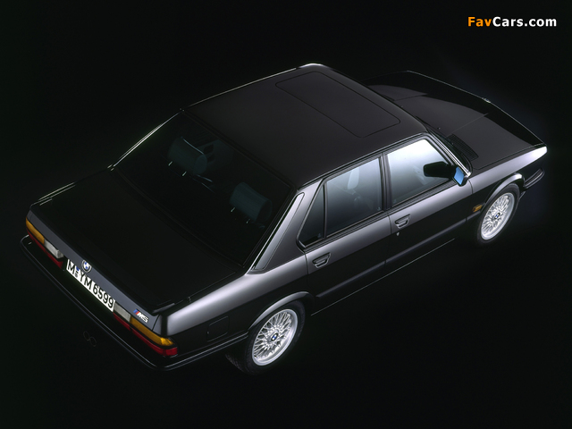 Images of BMW M5 (E28) 1985–87 (640 x 480)