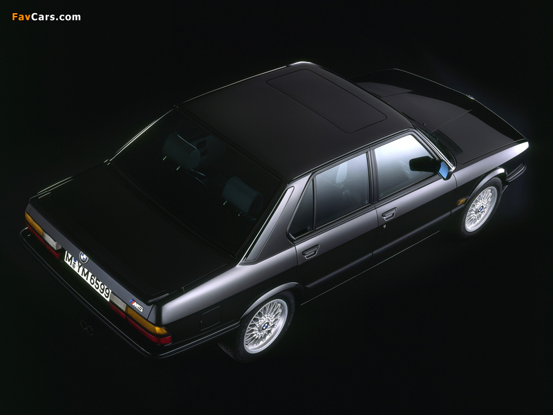 Images of BMW M5 (E28) 1985–87 (800 x 600)