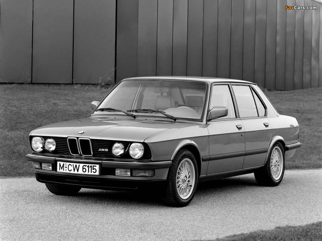 Images of BMW M5 (E28) 1985–87 (1024 x 768)