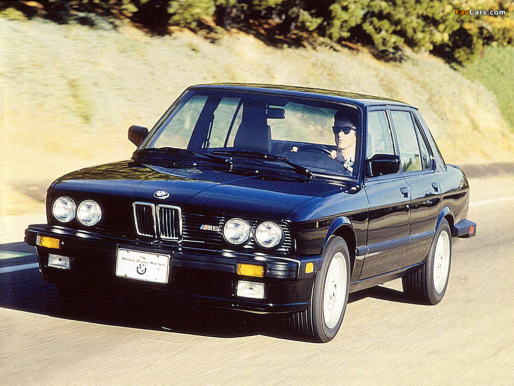 Images of BMW M5 US-spec (E28) 1986–87 (1024 x 768)