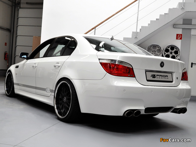 Images of Prior-Design BMW M5 Sedan (E60) 2009–10 (640 x 480)