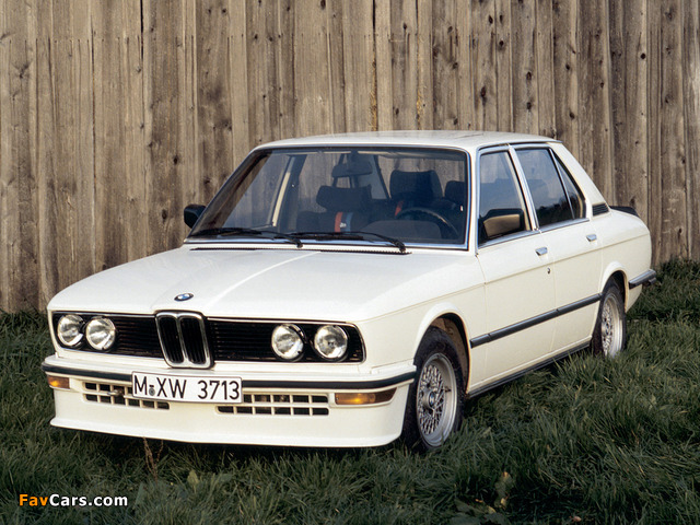 Photos of BMW M535i (E12) 1980–81 (640 x 480)