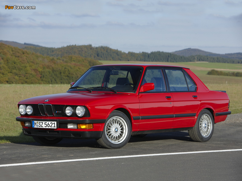 Photos of BMW M5 (E28) 1985–87 (800 x 600)