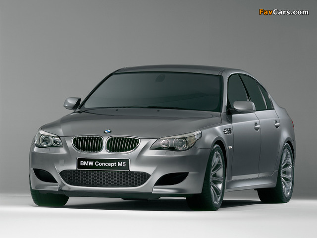 Photos of BMW Concept M5 (E60) 2004 (640 x 480)