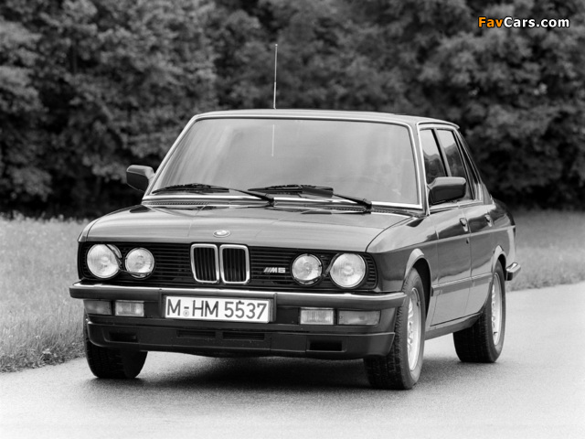 Pictures of BMW M5 (E28) 1985–87 (640 x 480)