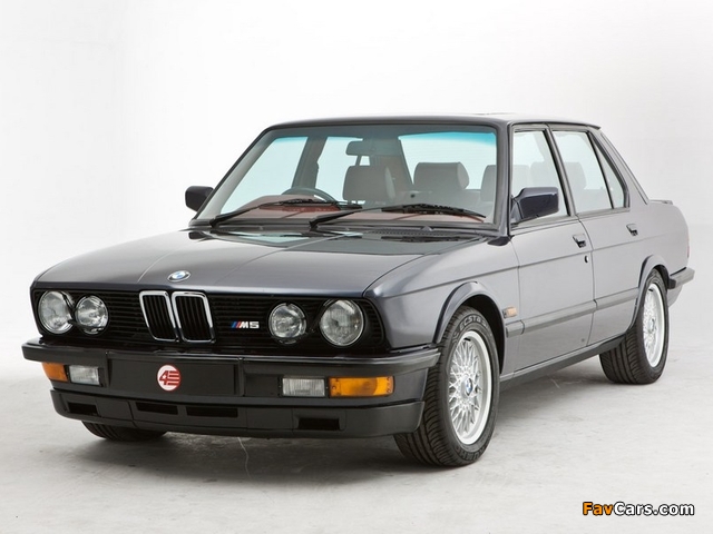Pictures of BMW M5 UK-spec (E28) 1986–87 (640 x 480)