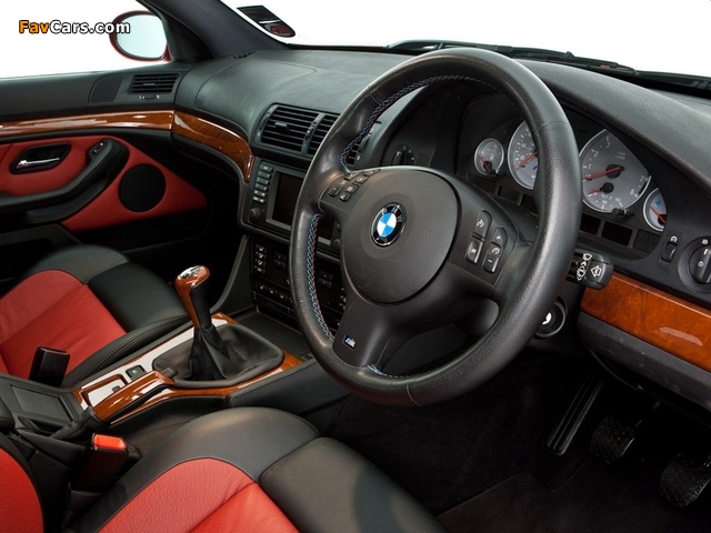 Pictures of BMW M5 UK-spec (E39) 1998–2003 (640 x 480)