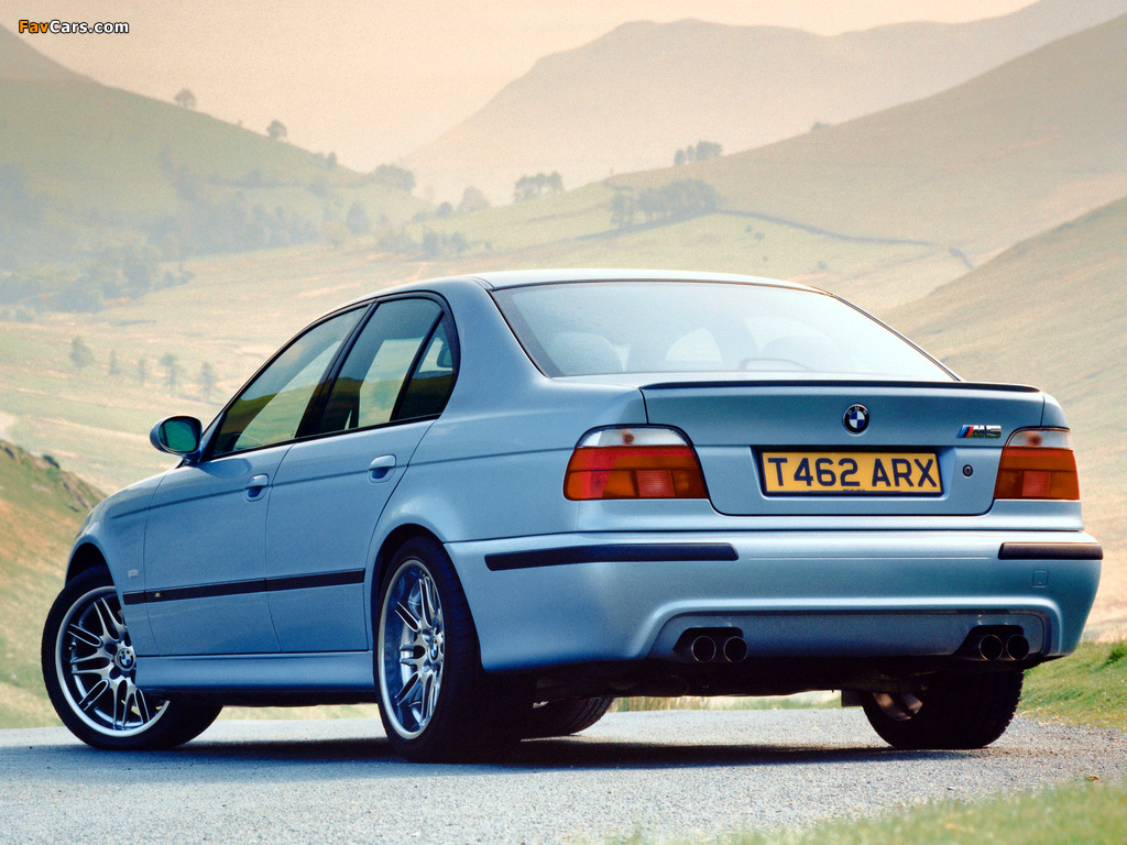 Pictures of BMW M5 UK-spec (E39) 1998–2003 (1024 x 768)