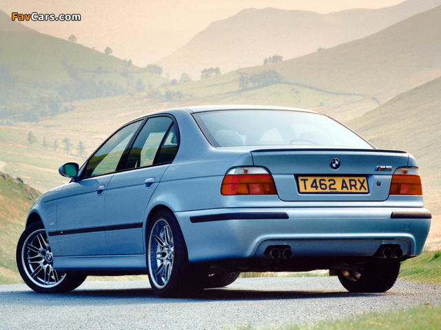 Pictures of BMW M5 UK-spec (E39) 1998–2003 (640 x 480)
