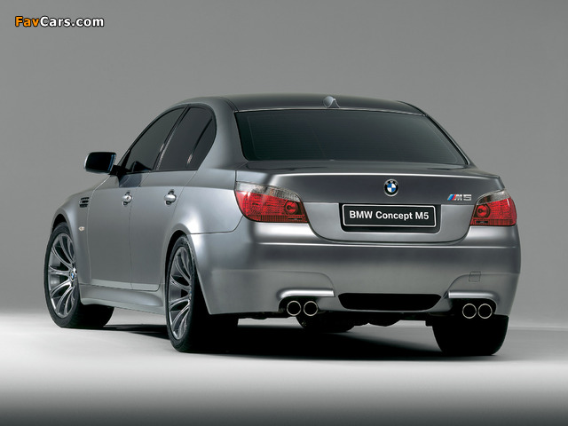 Pictures of BMW Concept M5 (E60) 2004 (640 x 480)