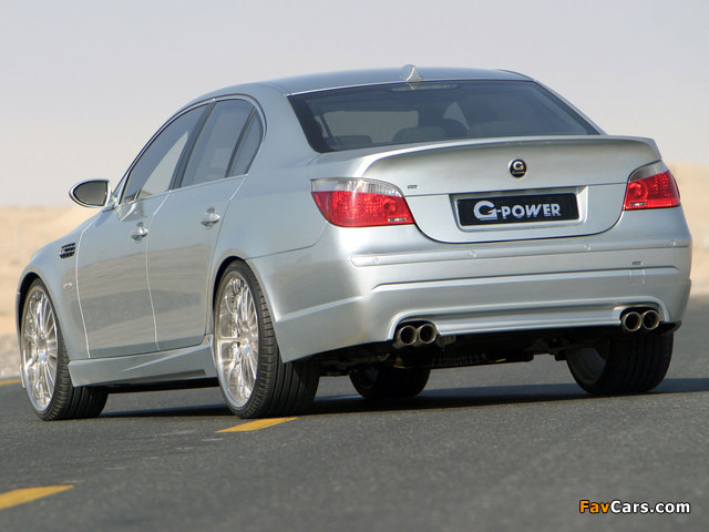 Pictures of G-Power G5 5.0S (E60) 2006–10 (640 x 480)