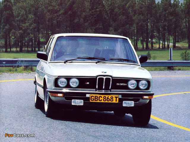 BMW M535i ZA-spec (E12) 1981–84 wallpapers (640 x 480)