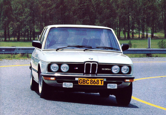 BMW M535i ZA-spec (E12) 1981–84 wallpapers