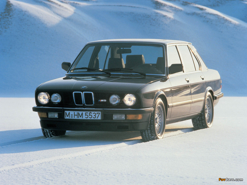 BMW M5 (E28) 1985–87 wallpapers (1024 x 768)