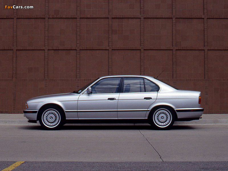 BMW M5 US-spec (E34) 1989–92 wallpapers (800 x 600)