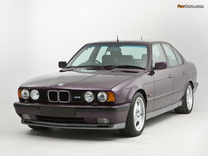 BMW M5 UK-spec (E34) 1991–94 wallpapers (800 x 600)