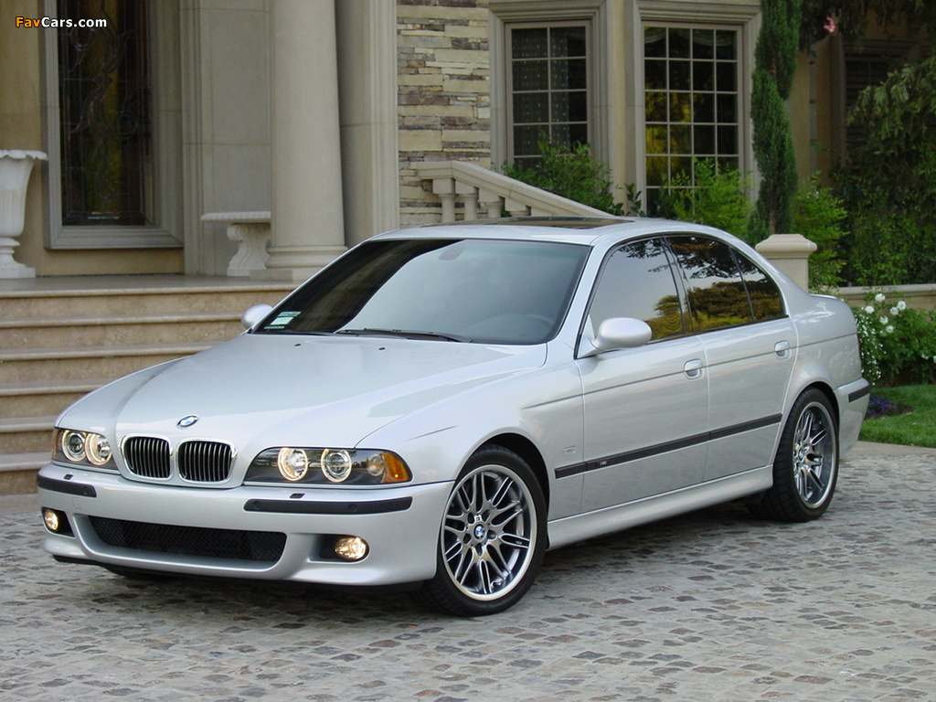 BMW M5 US-spec (E39) 1999–2004 wallpapers (1024 x 768)
